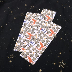 Marmalade and Blueberry Jam Burnt Toast Bookmark
