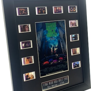 Teenage mutant ninja turtles (1990) original 35mm filmcell , ( We recommend adding the lightbox when ordering)