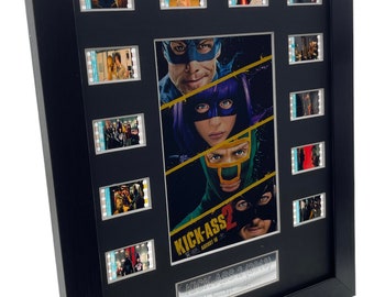 KICK- ASS  2 (2013)  35mm original filmcell ,  (We recommend adding the lightbox when ordering)