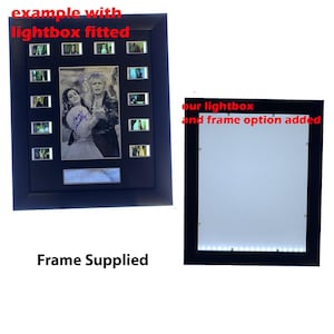 DIY Custom FRAMED film cell Lightbox ( gives the WOW effect to your film cell.