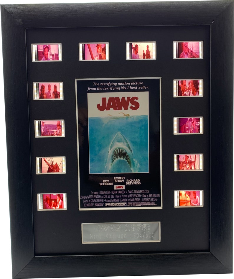 Jaws Frame JAWS (1975) , Original 35mm Filmcell - Etsy