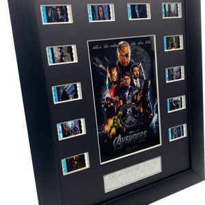 The Avengers (2012) filmcell. ( We recommend adding the lightbox when ordering , if you want to see all the 35mm cells in full effect)