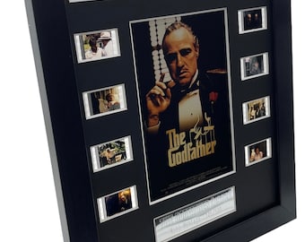 B) The Godfather (1972) 35mm original  filmcell , ( We recommend adding the lightbox when ordering)