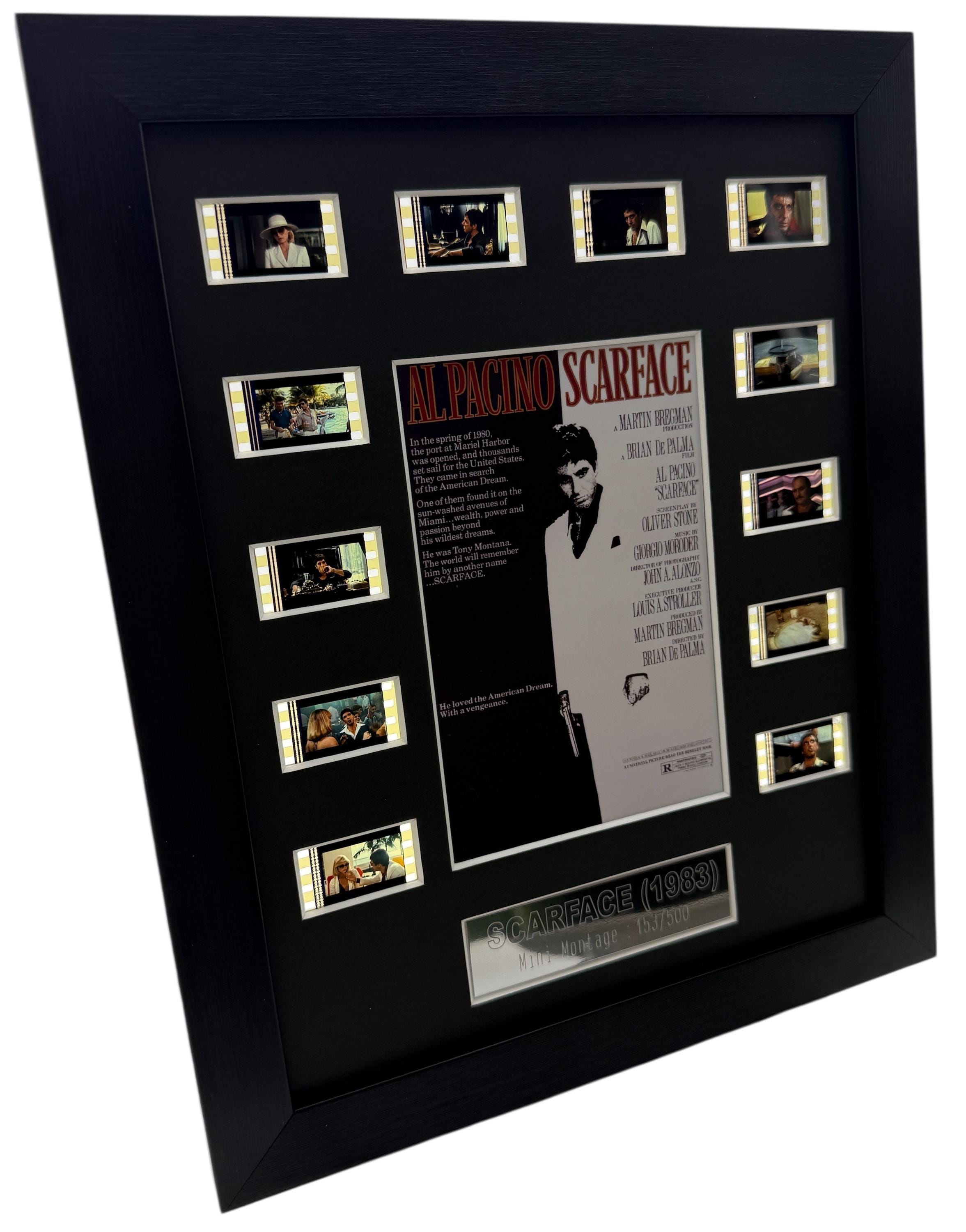 Scarface (1983) Authentic 35mm Film Cell | Framed Limited Edition
