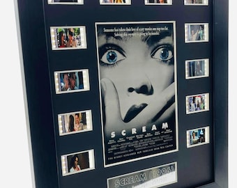 Scream (1996) slasher film directed by Wes Craven 35mm original film cell