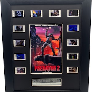 Predator  2 (1990)  35mm orginal filmcell  ( We recommend adding the lightbox when ordering)