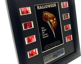 HALLOWEEN  Cult Classic Horror  (1978) , original 35mm filmcell , (We recommend adding the lightbox when ordering)
