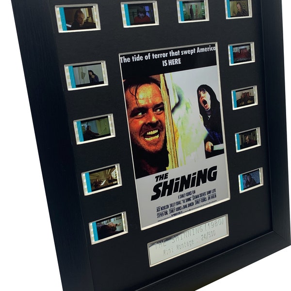 The Shining (1980)   filmcell ( We recommend adding the lightbox when ordering , if you want to see all the 35mm cells in full effect)