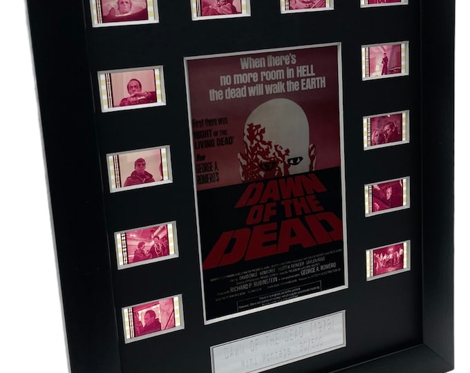 L’Aube des morts (1978) Zombie Horror Classic 35mm original filmcell