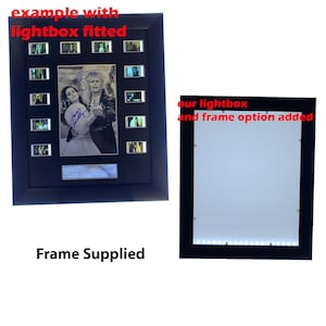 DIY Custom FRAMED filmcell Lightbox ( gives the WOW effect to your filmcell.