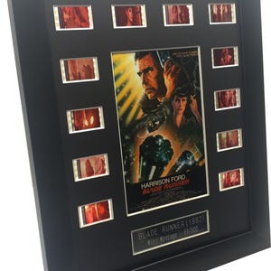 Blade Runner (1982) 35-mm-Originalfilmzelle. Mit Rutger Hauer und Harrison Ford.