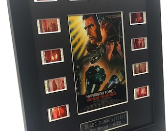 Blade Runner (1982) 35mm original film cell Rutger Hauer, Harrison Ford