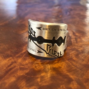 Sterling Silver Judas Priest sterling silver ring USA