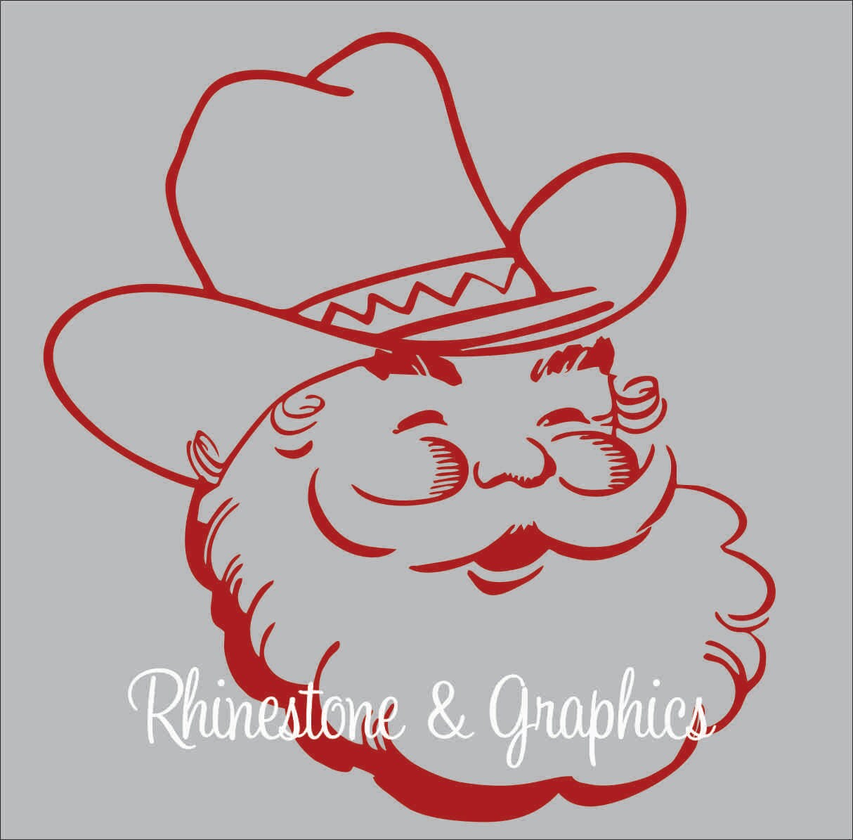 Download Cowboy Santa Pattern Instant Download SVG EPS DXF Cutting ...