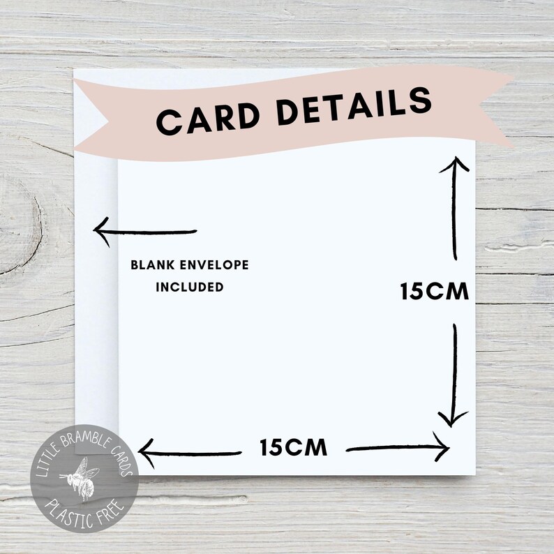 a blank card with the words card details on it