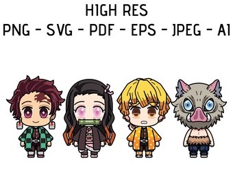 Download Demon Slayer Svg Etsy