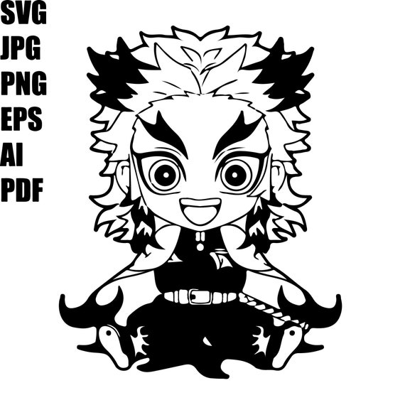 Download Anime Svg File Download Manga Svg Instant Download Etsy
