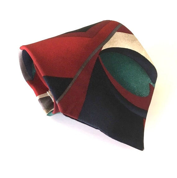 Pierre Cardin tie, silk luxury men's tie, men's d… - image 1