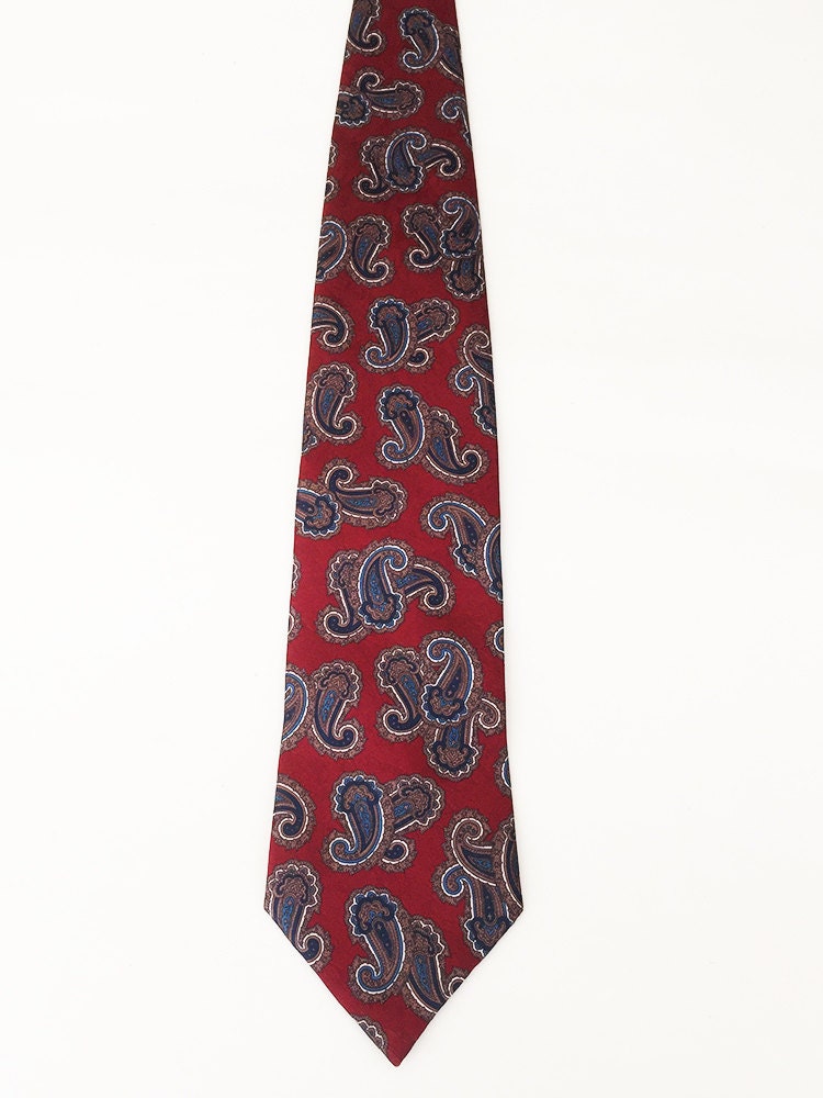 Christian Dior Tie: Paisley Ties Men's Designer Tie Silk - Etsy