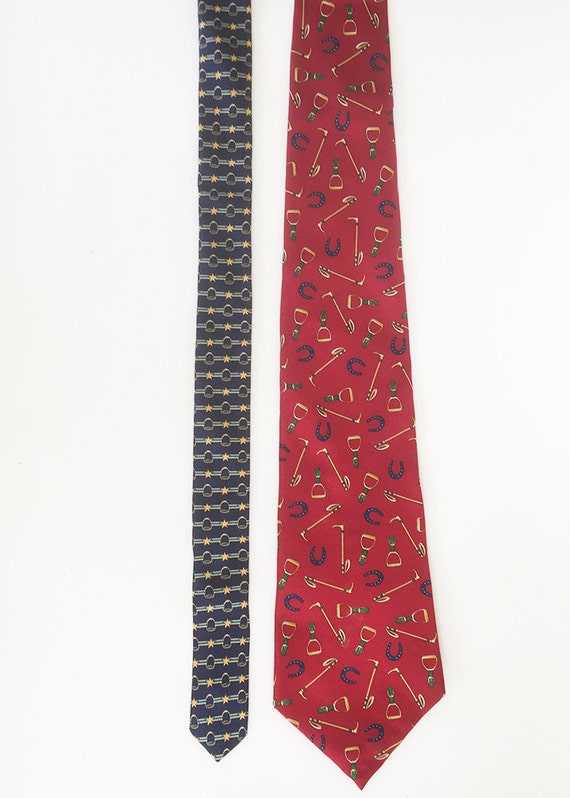 Tommy Hilfiger tie: Polo tie, silk luxury men's t… - image 3