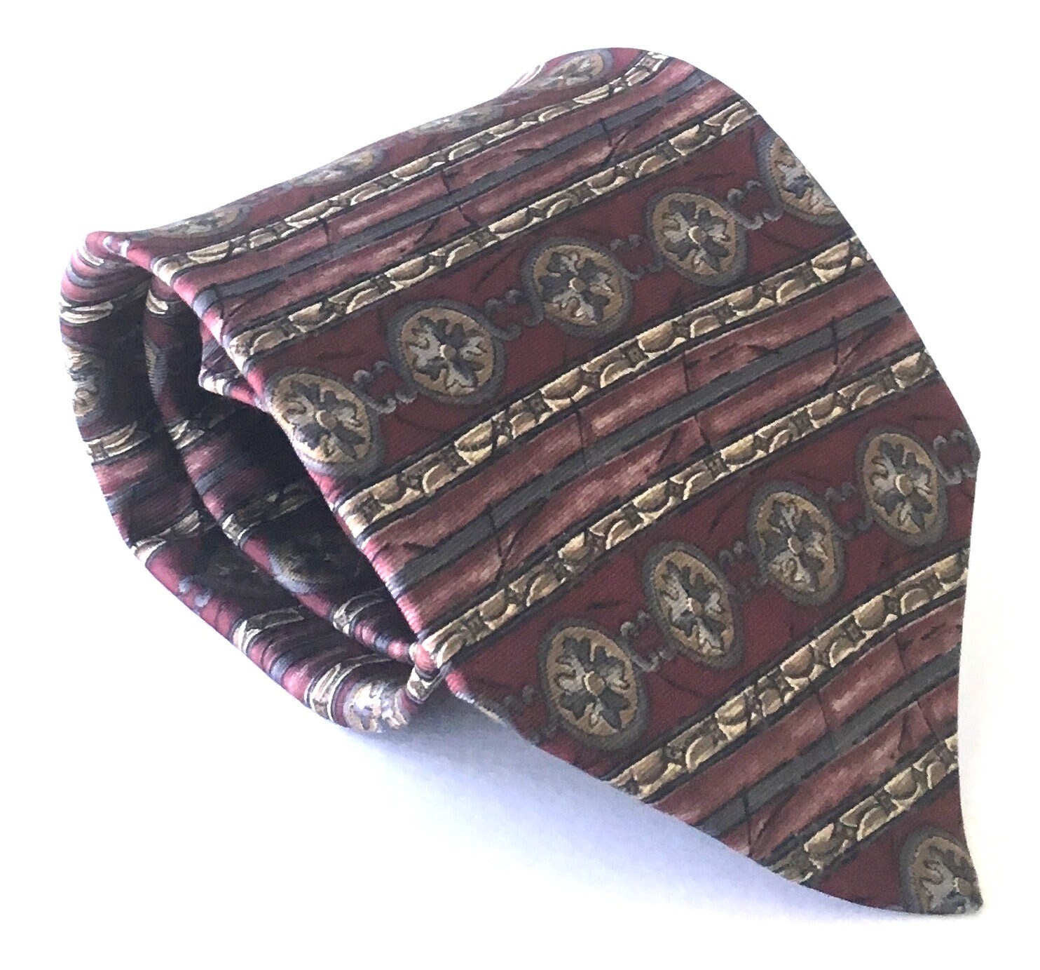 Bill Blass Tie: High End Tie Silk Luxury Men's Tie Red - Etsy