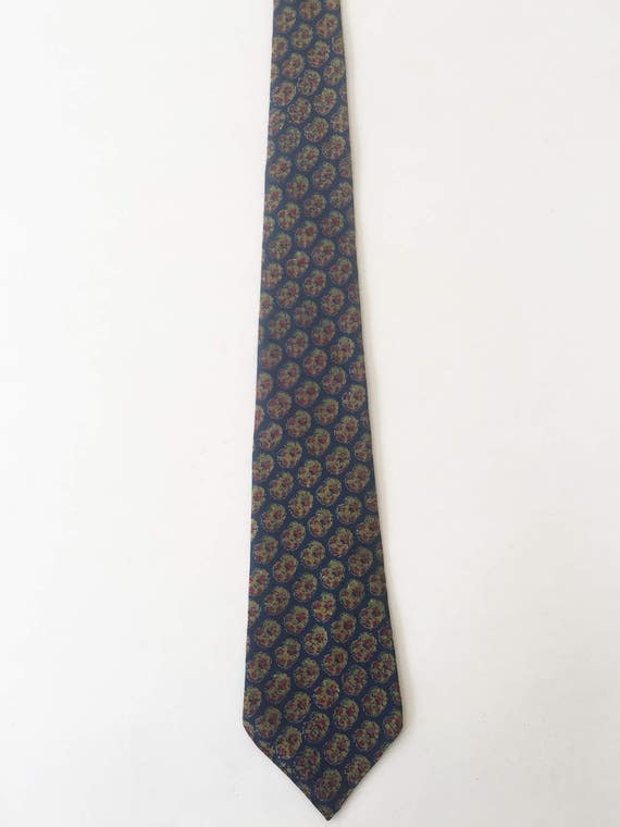 1950s Liberty tie: Blue tie, high end tie, awesom… - image 2