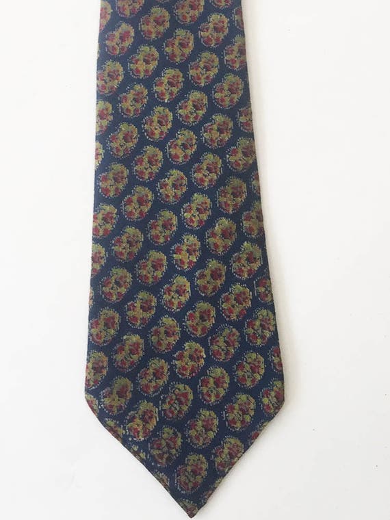 1950s Liberty tie: Blue tie, high end tie, awesom… - image 3