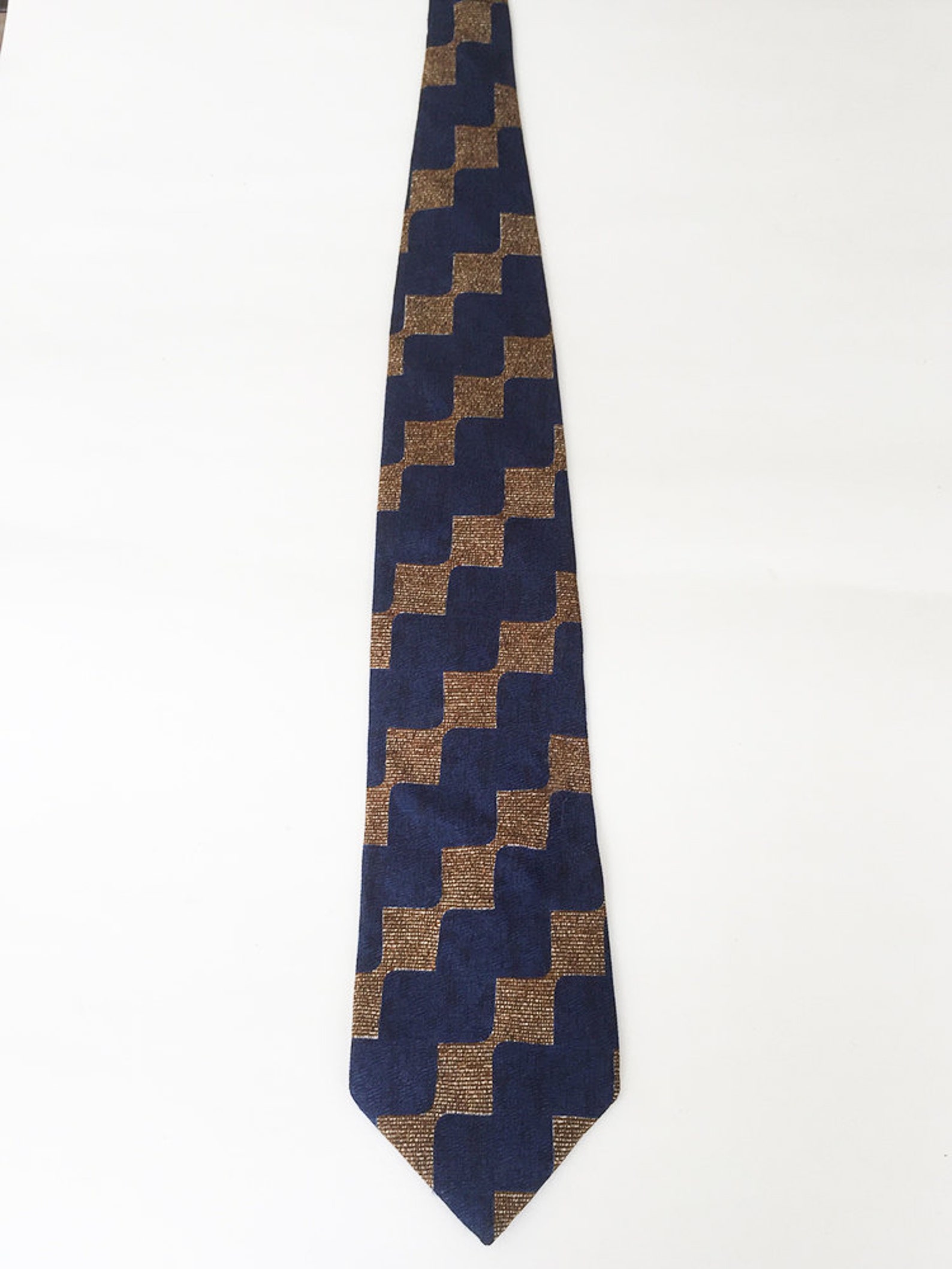 Aquascutum tie: high end tie blue tie men's designer | Etsy