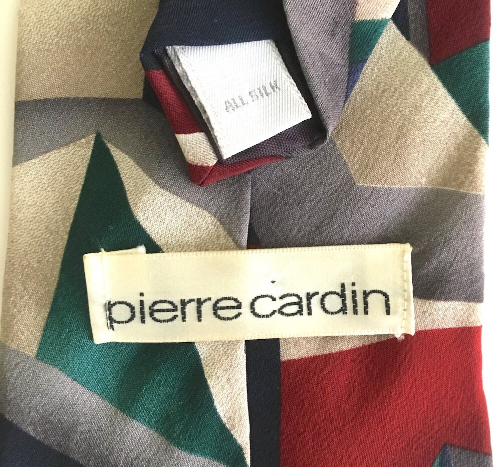 Pierre Cardin Tie Silk Luxury Men's Tie Men's - Etsy
