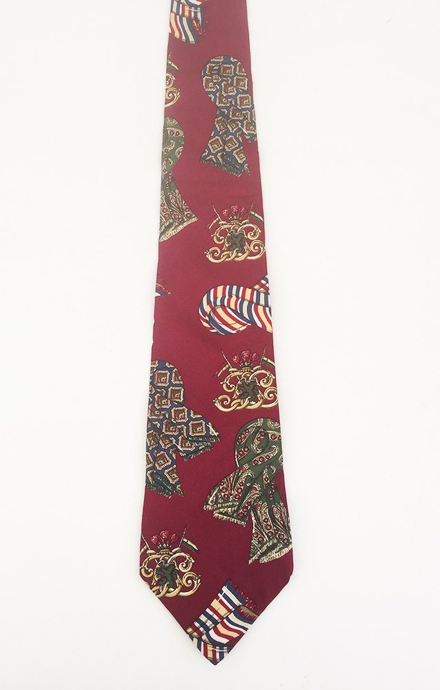 Tommy Hilfiger Tie: Silk Luxury Men's Tie Men's - Etsy