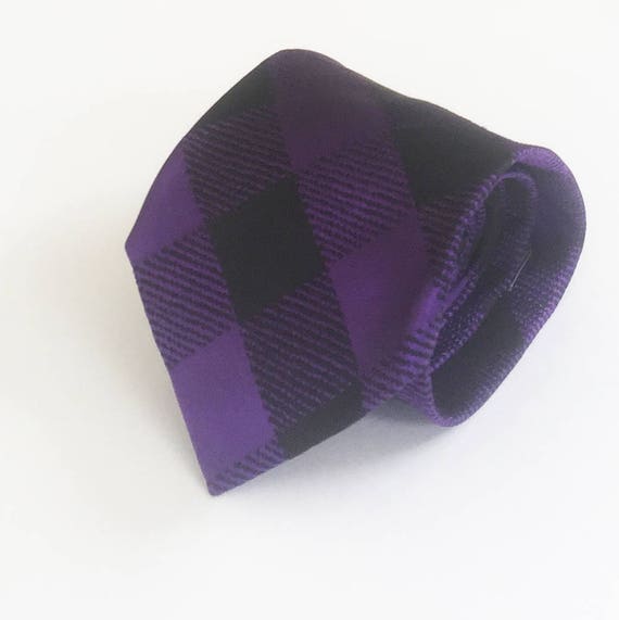 Geoffrey Beene tie: Royal purple ties for men, hi… - image 1