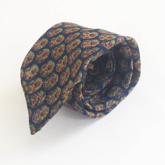 1950s Liberty tie: Blue tie, high end tie, awesom… - image 1