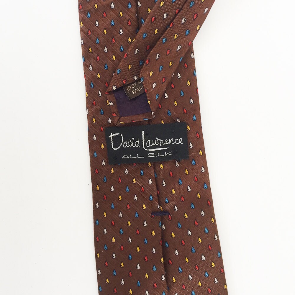 David Lawrence Tie: Men's Designer Tie High End Tie - Etsy