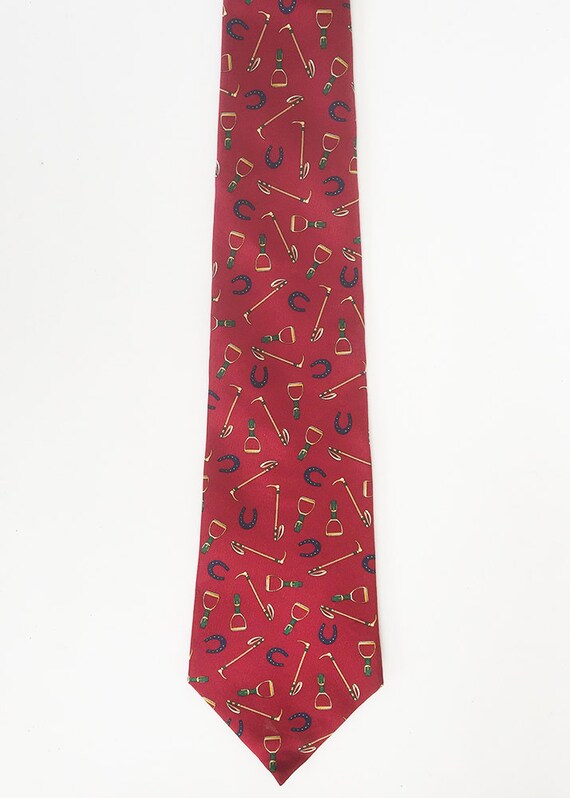 Tommy Hilfiger tie: Polo tie, silk luxury men's t… - image 2
