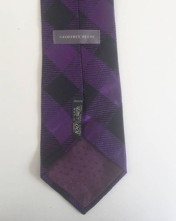 Geoffrey Beene tie: Royal purple ties for men, hi… - image 4