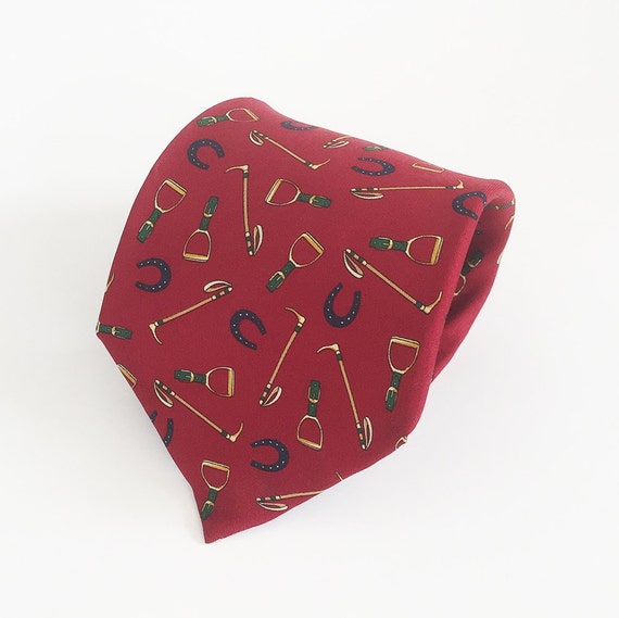 Tommy Hilfiger tie: Polo tie, silk luxury men's t… - image 1