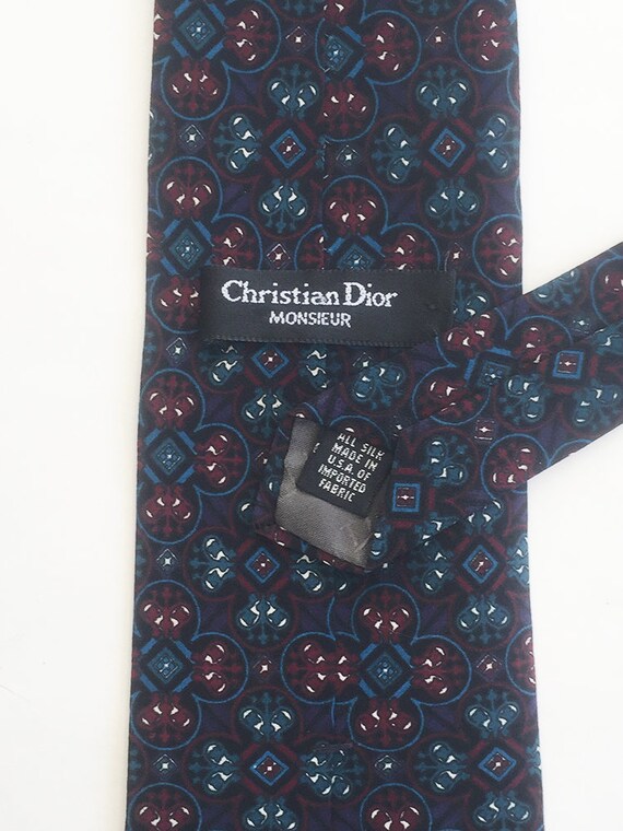 Christian Dior tie silk luxury men's tie, men's desi… Gem