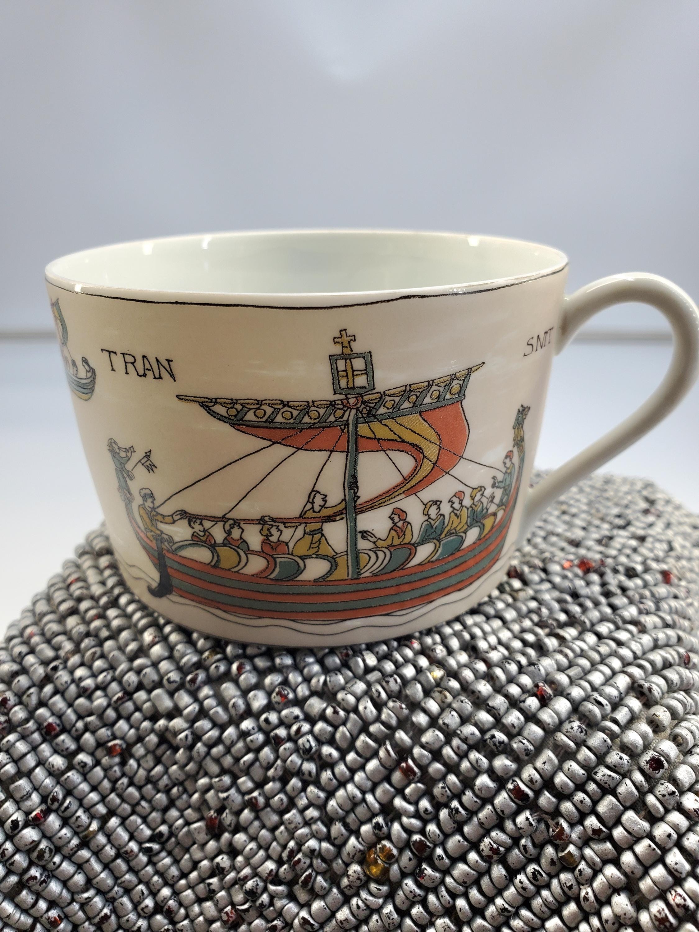 リモージュ フランス Capisserie de Bayeux キャニスター Capisserie De Bayeux - Etsy