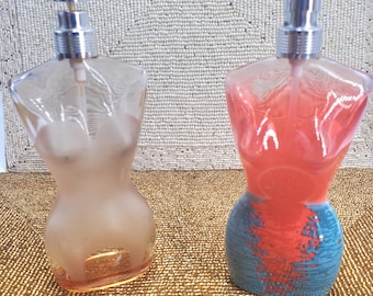 ソフトポーチ入りヴィンテージ鳥モチーフ香水瓶 - Etsy 日本