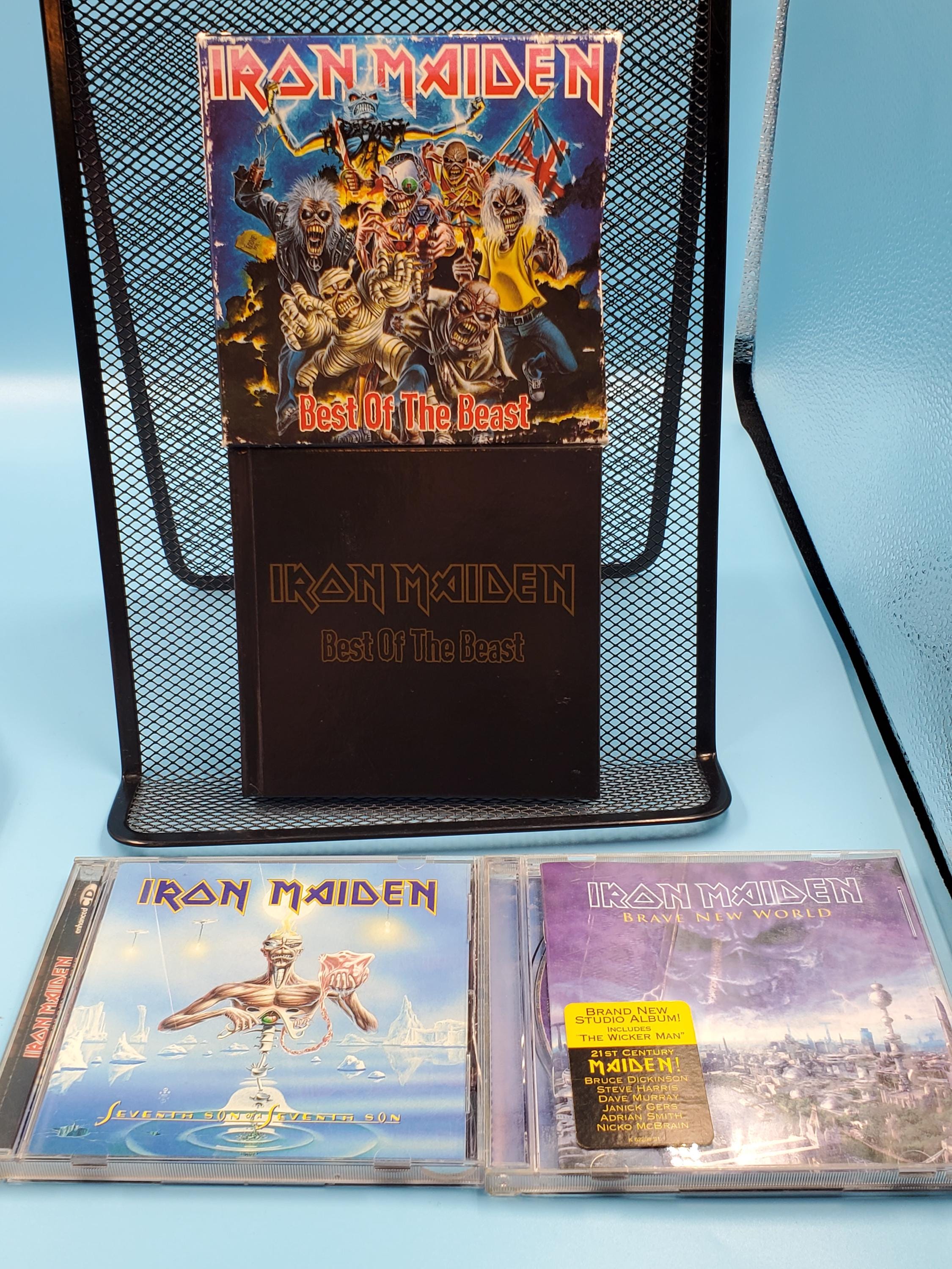 Iron Maiden Cd - Etsy