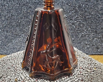 Avon Indian tepee collectible bottle (cap is missing) (C41)