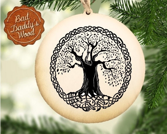 Tree Of Life Ornament Classic Irish Ornament Irish Decoration Etsy