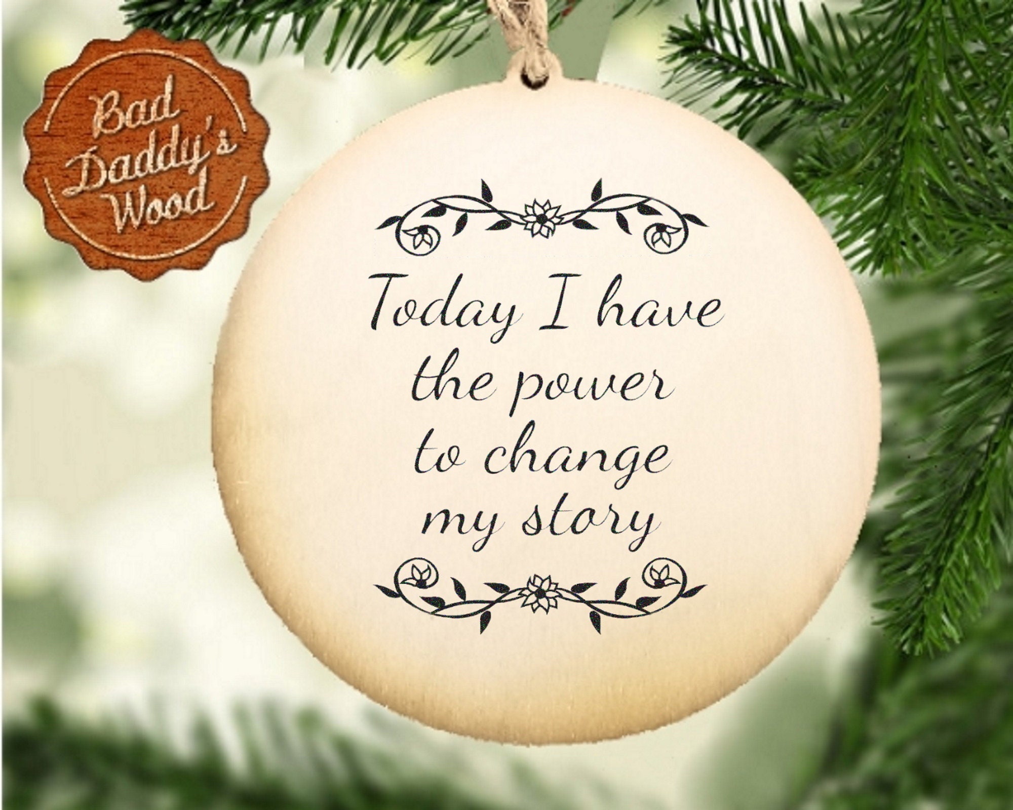 Change My Story Ornament Motivation Encouragement Support Loss - Etsy Change My Story Ornament Motivation Encouragement Support Loss - Etsy