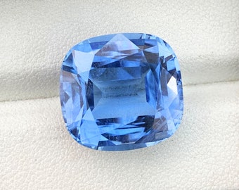 Santa Maria Color Aquamarine Loose Gemstone, Natural Aquamarine Cut Stone For Signature Jewelry Making, Genuine Aquamarine Gemstone, 18.5 CT