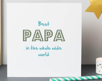 Papa Geburtstagskarte Etsy