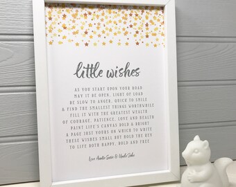 christening poem etsy
