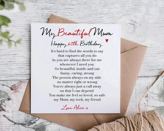 Happy 60th Birthday Mom Quotes 115 Birthday Messages For Your Mom
