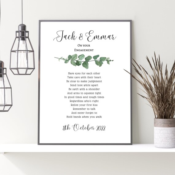 Etsy engagement gifts deals