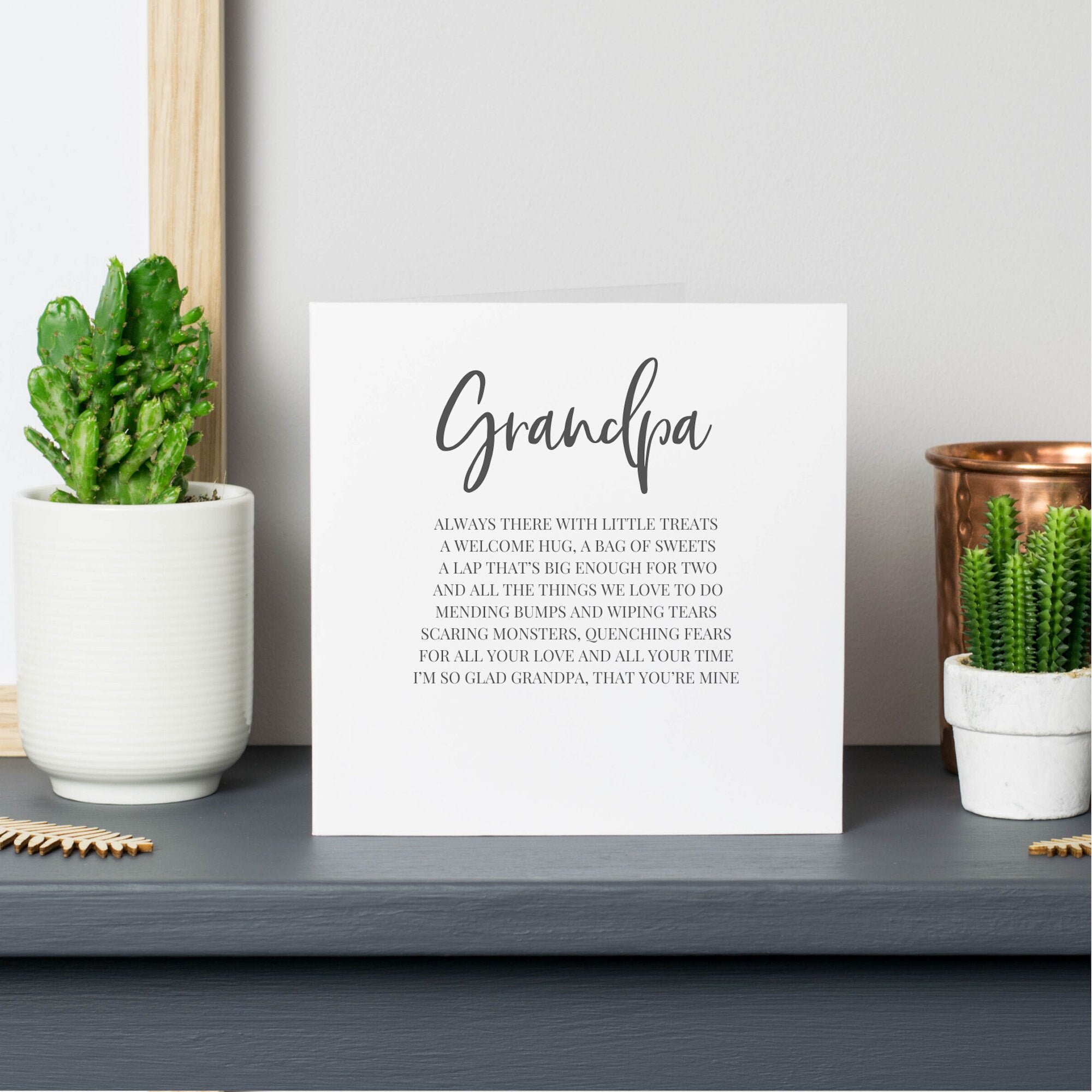 Download Grandpa Poem Grandpa Fathers Day Birthday Card By Etsy