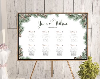 wedding seating chart etsy
